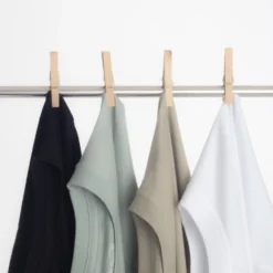 Bamboo Mint Essential Tee -Aurora Style Shop 3 pack bamboo essential tee wear the peace 5774269