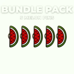 5 Melon Pins Bundle Pack