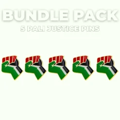 5 Pali Justice Pins Bundle Pack
