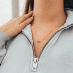 Water Drop Sterling Silver Necklace -Aurora Style Shop CIS00629