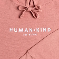 Human Kind Embroidered Hoodie -Aurora Style Shop HumanKind Detail scaled