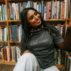 Allergic To Racists Tee 7 Allergic To Racists Tee -Aurora Style Shop allergic to racists tee wear the peace 324838