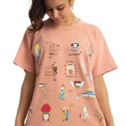 Children Of 🍉 Art Heavyweight Tee -Aurora Style Shop children of art heavyweight tee wear the peace 2346231