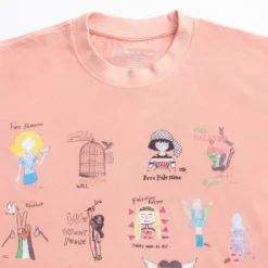 Children Of 🍉 Art Heavyweight Tee -Aurora Style Shop children of art heavyweight tee wear the peace 328483