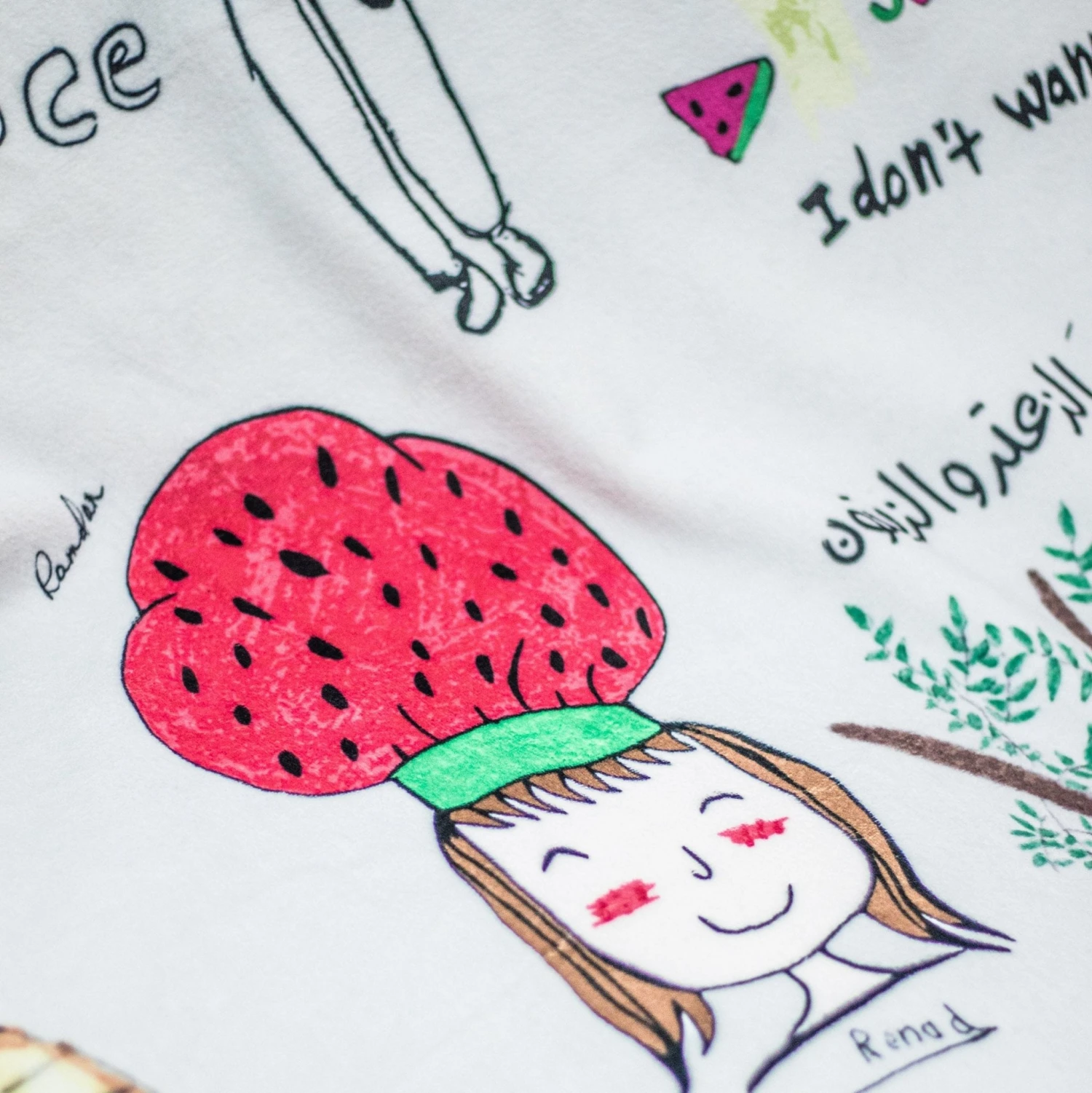 Children Of 🍉 Art Blanket 10 Children Of 🍉 Art Blanket - Image 10