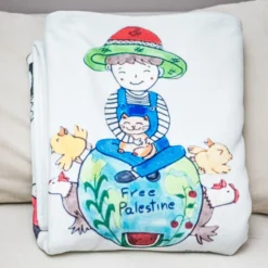 Children Of 🍉 Art Blanket 16 Children Of 🍉 Art Blanket -Aurora Style Shop children of gaza art blanket wear the peace 930325