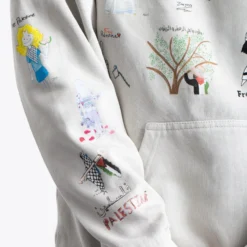 Children Of 🍉 Art Heavyweight Hoodie -Aurora Style Shop children of gaza art heavyweight hoodie wear the peace 590018