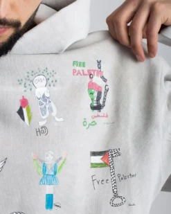 Children Of 🍉 Art Heavyweight Hoodie -Aurora Style Shop children of gaza art heavyweight hoodie wear the peace 785210