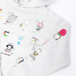 Children Of 🍉 Art Heavyweight Hoodie -Aurora Style Shop children of gaza art heavyweight hoodie wear the peace 827322