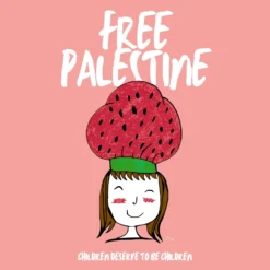 Children Of Gaza Hoodie (Renad X WTP) -Aurora Style Shop children of gaza hoodie renad x wtp wear the peace 703404