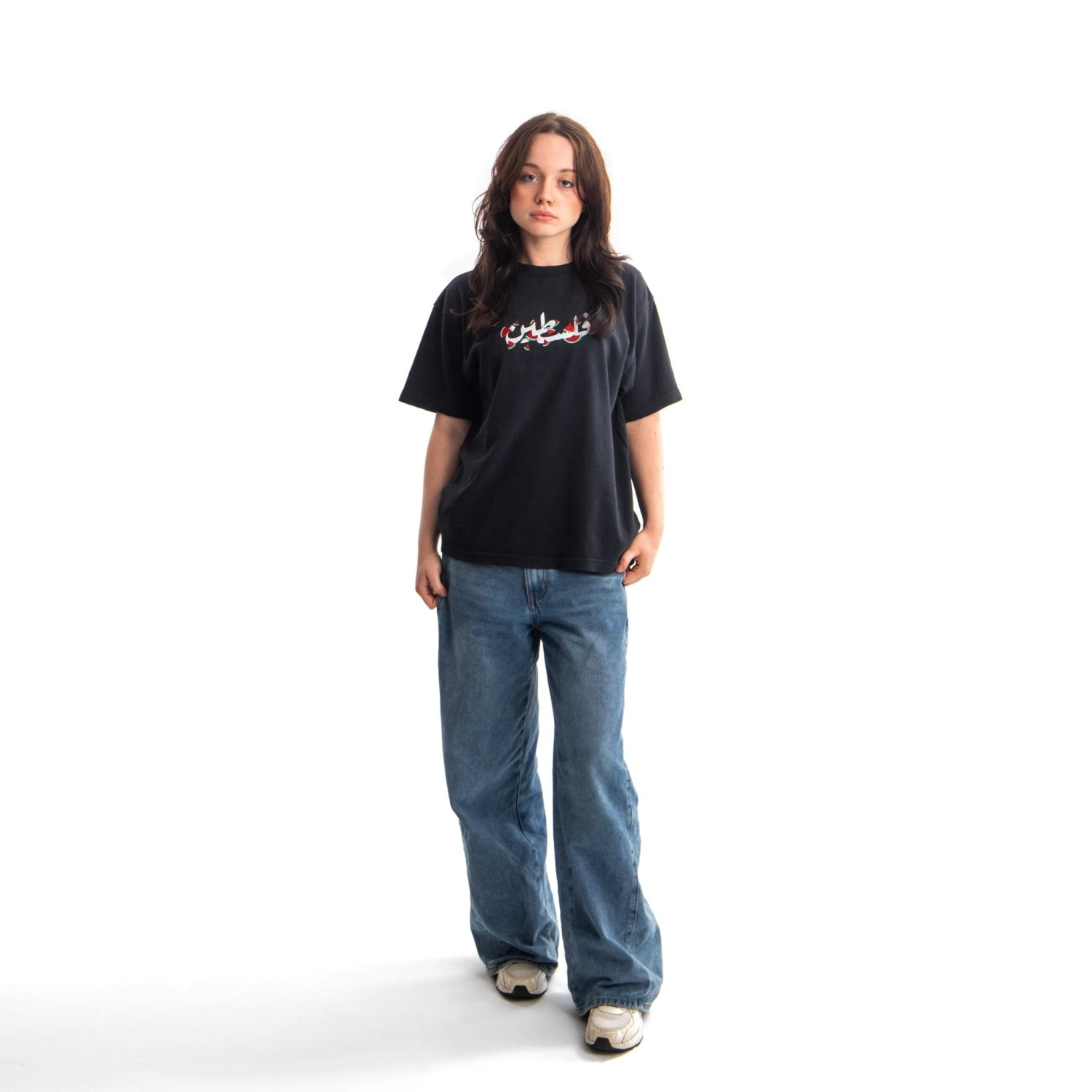 Falasteen Embroidered Heavyweight Tee 8 Falasteen Embroidered Heavyweight Tee - Image 8