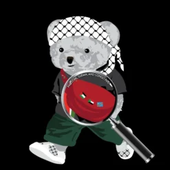 Freedom Bear Heavyweight Tee -Aurora Style Shop freedom bear heavyweight tee wear the peace 222764