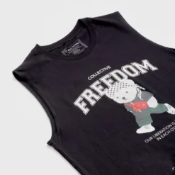 Freedom Bear Muscle Tank -Aurora Style Shop freedom bear muscle tank wear the peace 417782