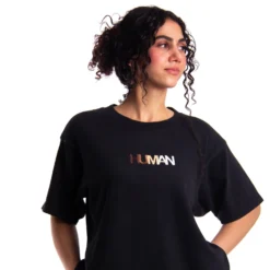 Human Embroidered Heavyweight Tee 14 Human Embroidered Heavyweight Tee -Aurora Style Shop human embroidered heavyweight tee wear the peace 2060888