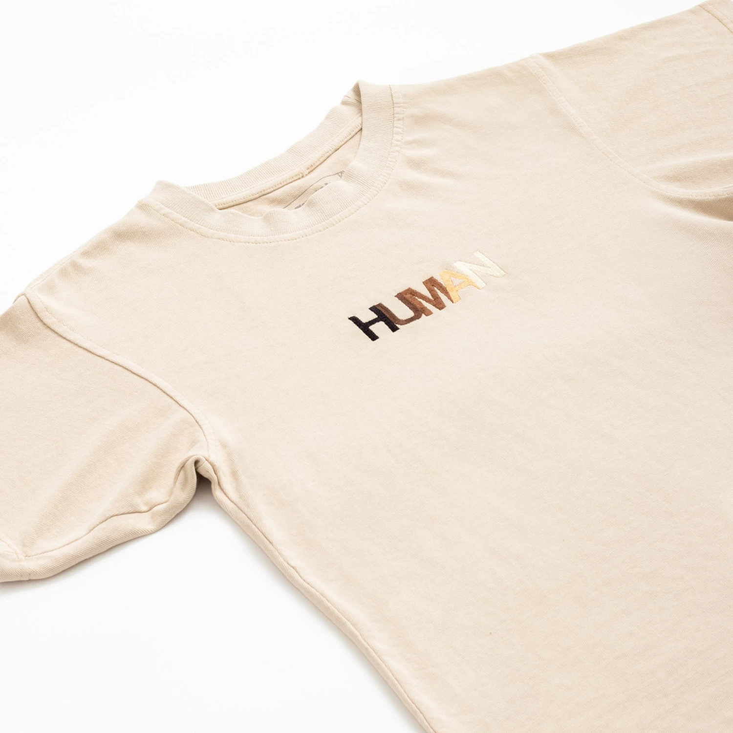 Human Embroidered Heavyweight Tee 8 Human Embroidered Heavyweight Tee - Image 8
