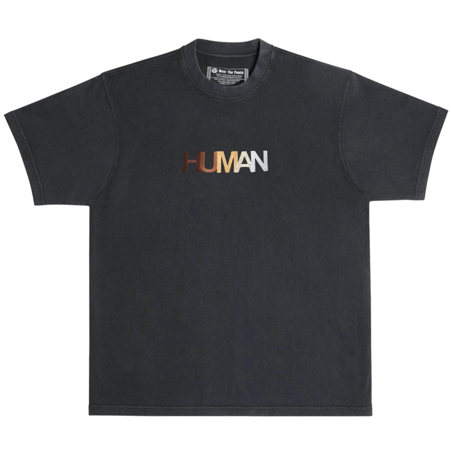 Human Embroidered Heavyweight Tee 1 Human Embroidered Heavyweight Tee