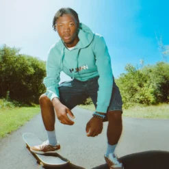 Human Embroidered Hoodie -Aurora Style Shop human embroidered hoodie wear the peace 258424