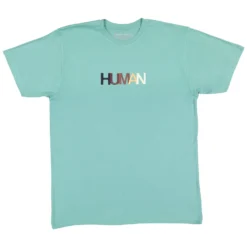 Human Embroidered Tee -Aurora Style Shop human embroidered tee wear the peace 299773