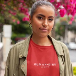 Human Kind Embroidered Crewneck -Aurora Style Shop human kind embroidered crewneck wear the peace 526395