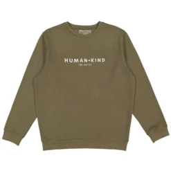 Human Kind Embroidered Crewneck -Aurora Style Shop human kind embroidered crewneck wear the peace 799562