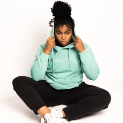 Human Kind Embroidered Hoodie -Aurora Style Shop human kind embroidered hoodie wear the peace 415202