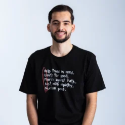 Human Values Tee -Aurora Style Shop human values tee wear the peace 132294