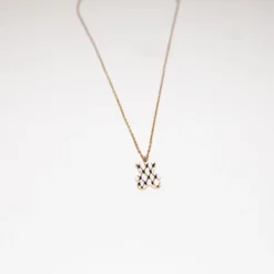 Kufiya Bear Necklace -Aurora Style Shop kufiya bear necklace wear the peace 863712