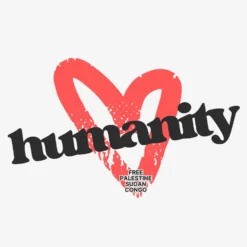 Love Humanity Heavyweight Tee 6 Love Humanity Heavyweight Tee -Aurora Style Shop love humanity heavyweight tee wear the peace 284617