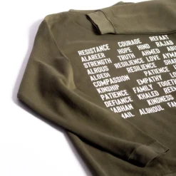 Made In Gaza Crewneck (WTP X Belal Khaled) -Aurora Style Shop made in gaza crewneck wtp x belal khaled wear the peace 176497