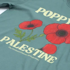 National Poppy Long Sleeve Tee -Aurora Style Shop national poppy long sleeve tee wear the peace 643199