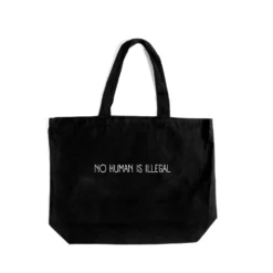 No Human Is Illegal Jumbo Tote Bag