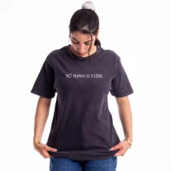 No Human Is Illegal Tee -Aurora Style Shop no human is illegal tee wear the peace 9788182