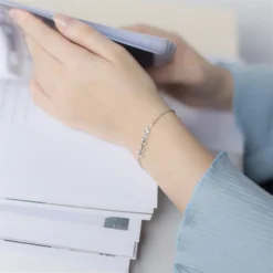 Olive Branch Sterling Silver Bracelet -Aurora Style Shop olive branch sterling silver bracelet 258140