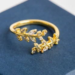 Olive Branch Sterling Silver Ring -Aurora Style Shop olive branch sterling silver ring wear the peace 160374