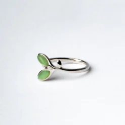The Olive Sterling Silver Ring -Aurora Style Shop olive branch sterling silver ring wear the peace 471264