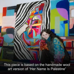 Palestine Embroidered Tote Bag (LAMIS X WTP) -Aurora Style Shop palestine embroidered tote bag lamis x wtp wear the peace 950709