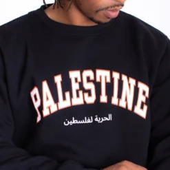 Palestine Varsity Crewneck 8 Palestine Varsity Crewneck -Aurora Style Shop palestine varsity crewneck wear the peace 623971