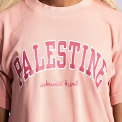Palestine Varsity Heavyweight Tee 10 Palestine Varsity Heavyweight Tee -Aurora Style Shop palestine varsity heavyweight tee wear the peace 117968