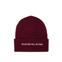 Palestine Will Be Free Embroidered Beanie