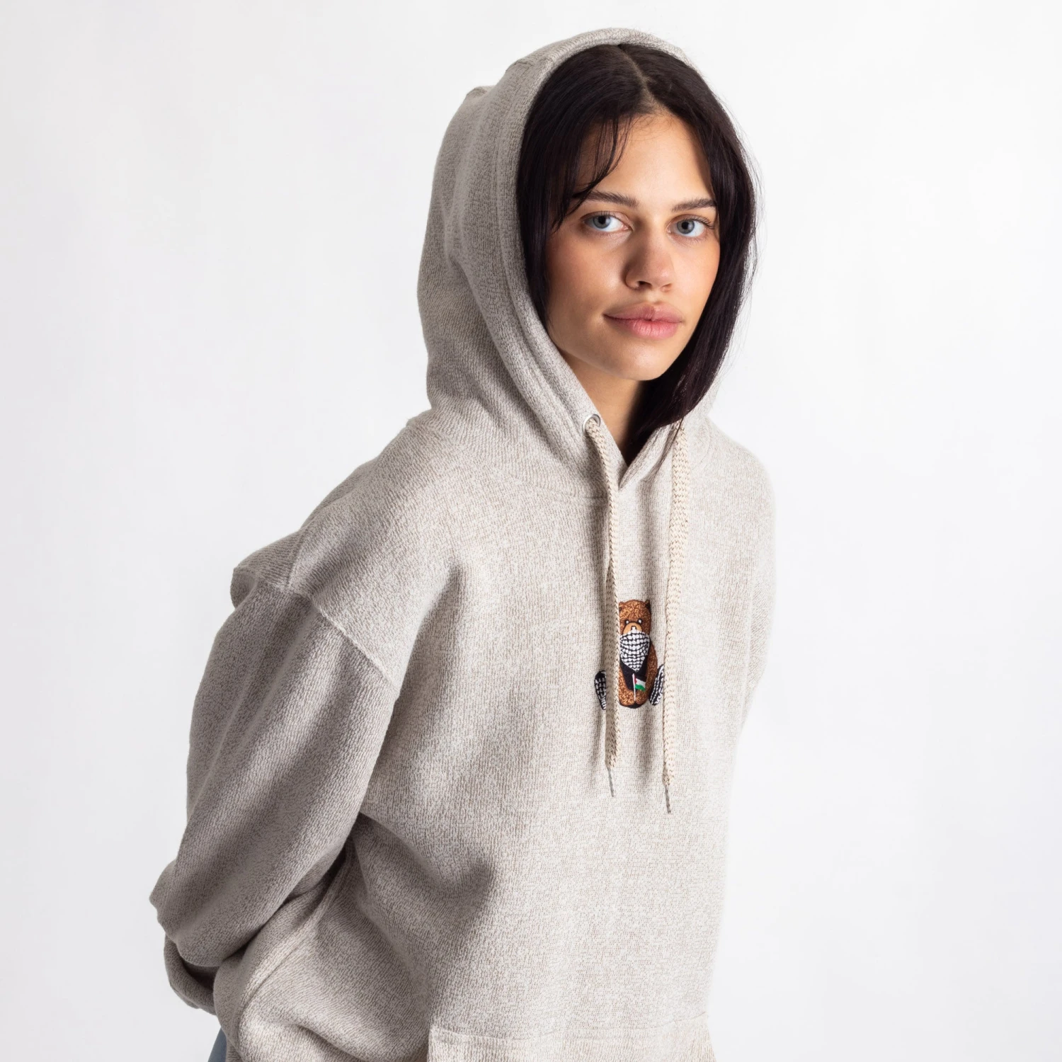 Pali Bear Embroidered Hoodie 5 Pali Bear Embroidered Hoodie - Image 5