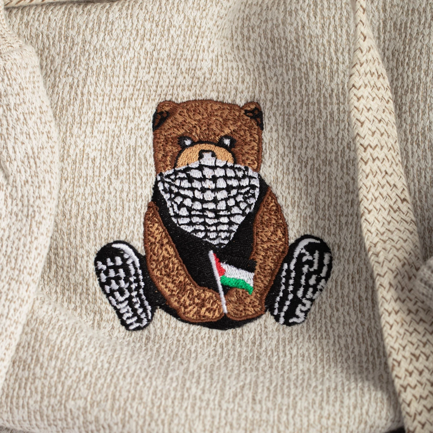 Pali Bear Embroidered Hoodie 2 Pali Bear Embroidered Hoodie - Image 2