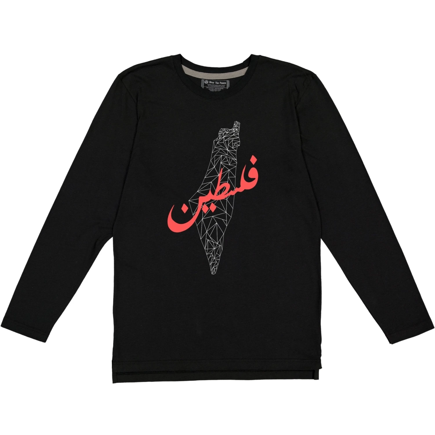 Palimetric Map Long Sleeve Tee 1 Palimetric Map Long Sleeve Tee