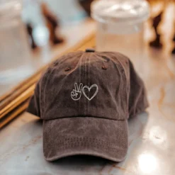 Peace And Love Cap -Aurora Style Shop peace and love cap wear the peace 199763
