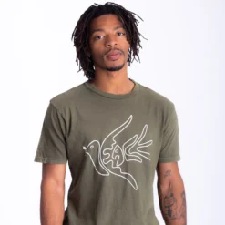 Peace Bird Vintage Tee -Aurora Style Shop peace bird vintage tee wear the peace 625203