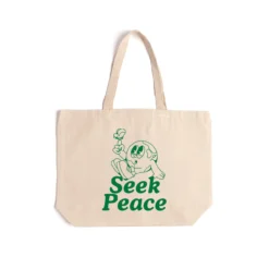 Seek Peace Jumbo Tote Bag