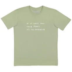 The Cost Of Peace Sage Tee