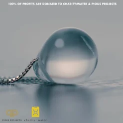 Water Drop Sterling Silver Necklace -Aurora Style Shop water drop sterling silver necklace wear the peace 678541