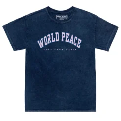 World Peace Vintage Tee -Aurora Style Shop world peace vintage tee wear the peace 813286