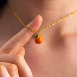 Yaffa's Orange Necklace