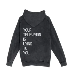 Your Television Is Lying Vintage Hoodie -Aurora Style Shop your television is lying vintage hoodie wear the peace 377874